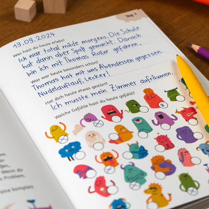 Ein gutes Gefühl 2 - Gefühlstagebuch für Kinder - WERTE FREUNDE