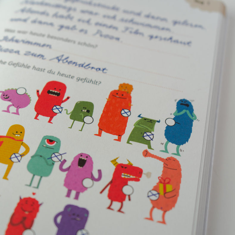 Ein gutes Gefühl - Gefühlstagebuch für Kinder - WERTE FREUNDE