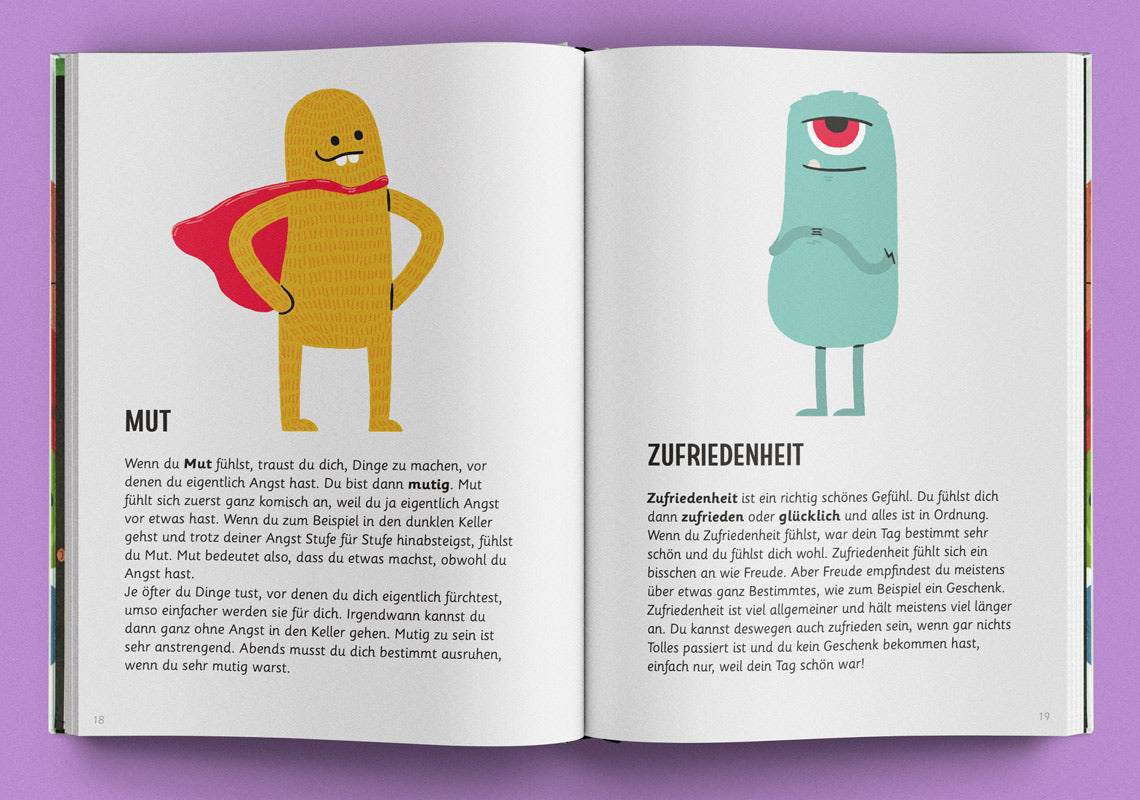 Ein gutes Gefühl - Gefühlstagebuch für Kinder - WERTE FREUNDE