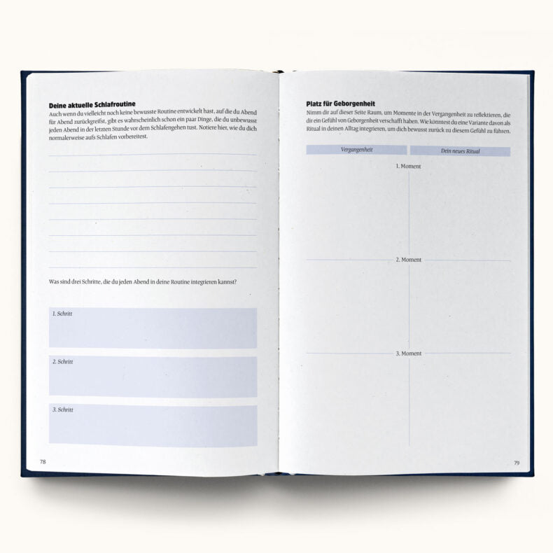 Eine gute Nacht - Nachtblau - WERTE FREUNDE