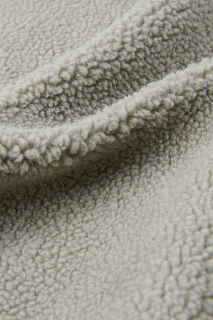 embassy - BELVA FLEECE VEST PALE OLIVE - WERTE FREUNDE