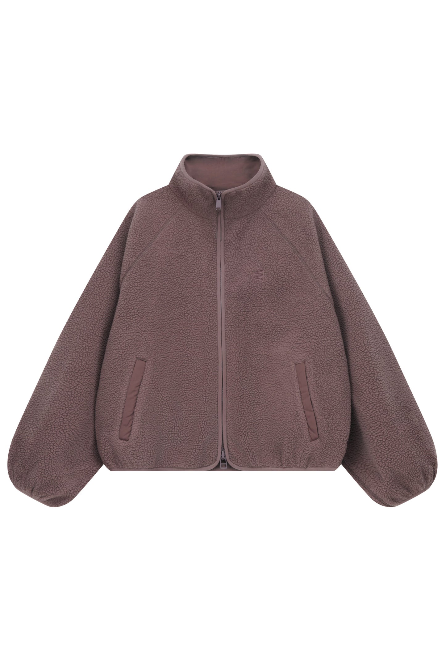 embassy - CALI FLEECE JACKET FRENCH ROAST - WERTE FREUNDE