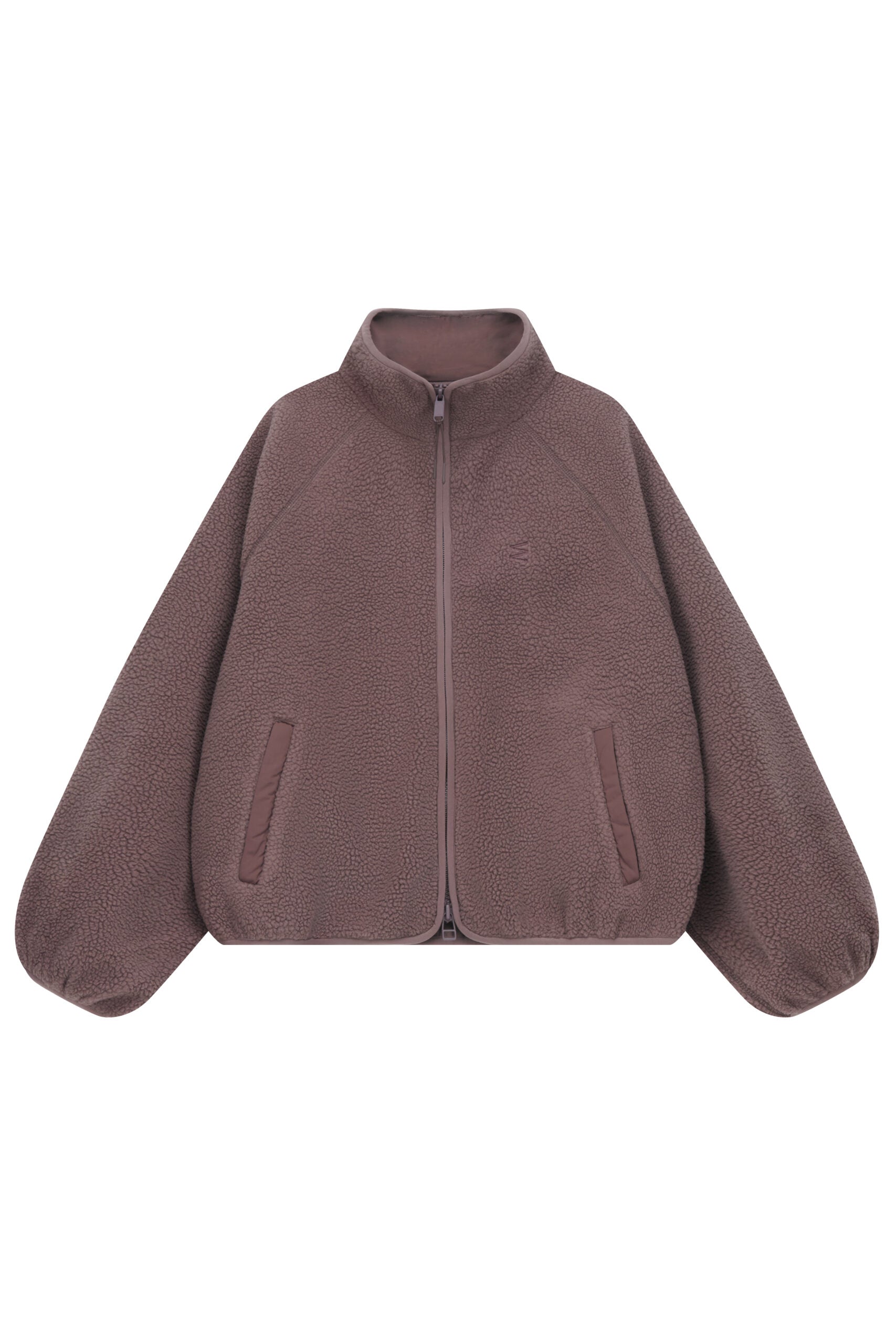 embassy - CALI FLEECE JACKET FRENCH ROAST - WERTE FREUNDE