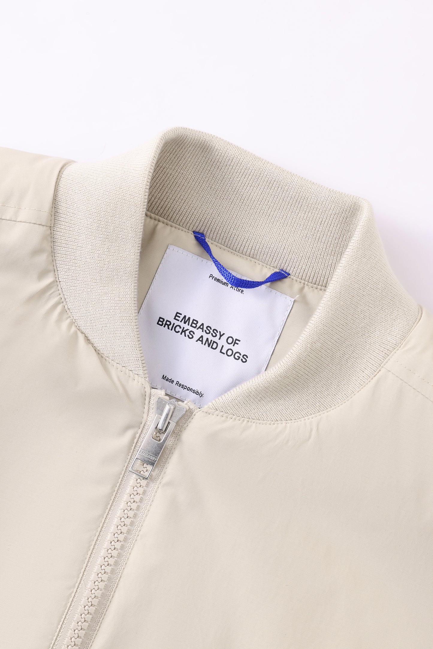 embassy - SALIA BOMBER JACKET DARK SAND - WERTE FREUNDE