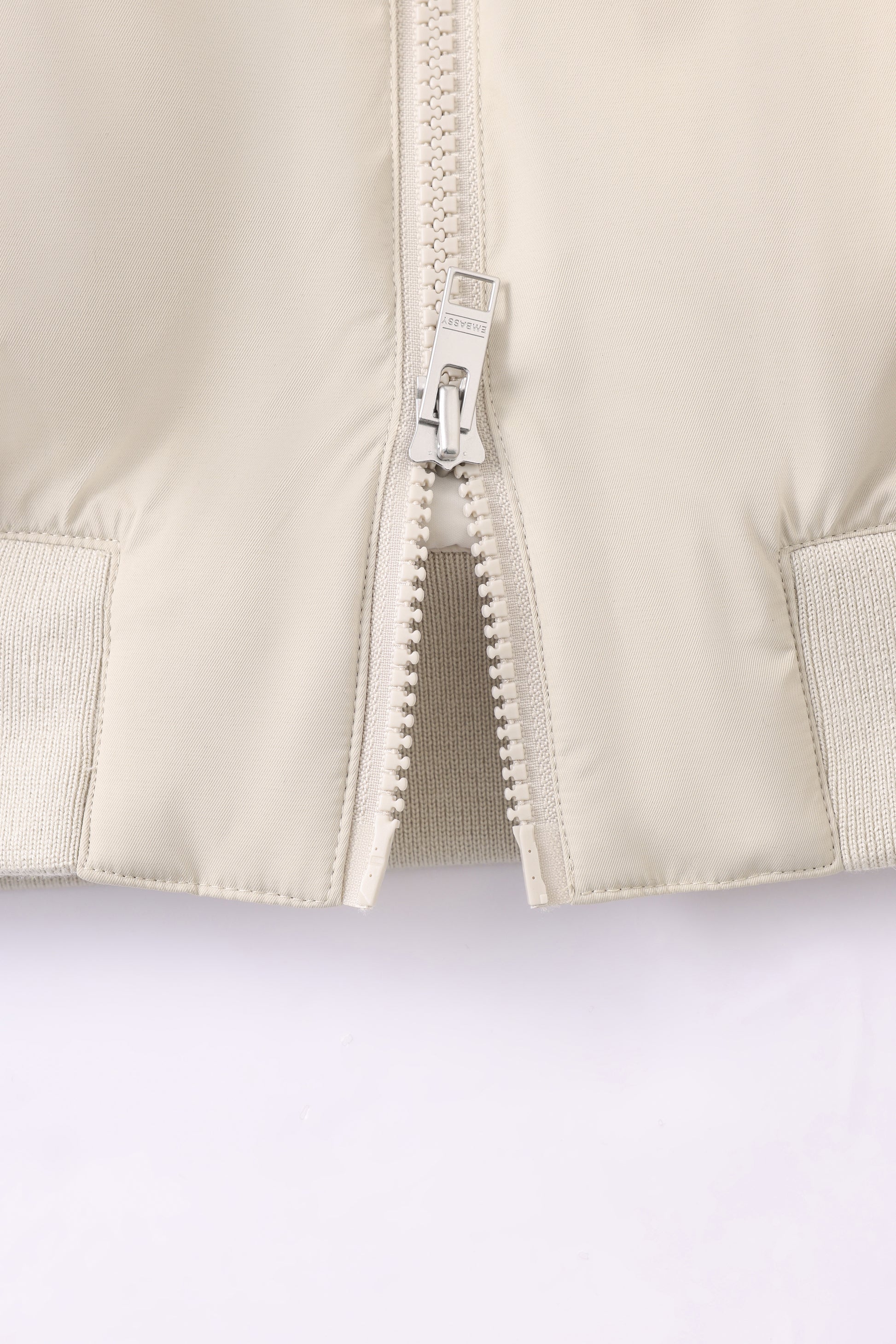 embassy - SALIA BOMBER JACKET DARK SAND - WERTE FREUNDE