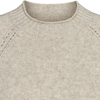 esmé studios - ESElida Raglan Knit Sand Melange - WERTE FREUNDE