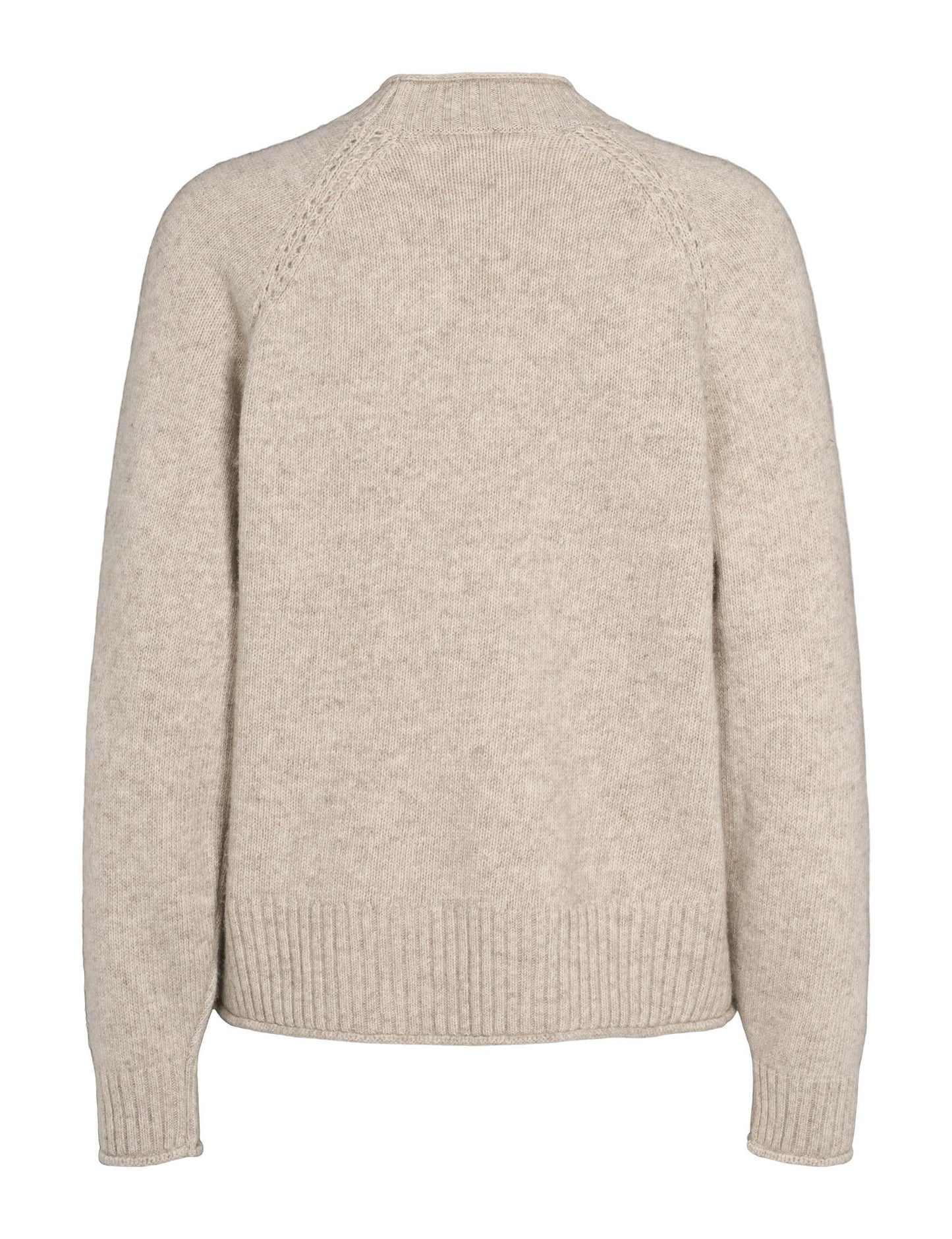 esmé studios - ESElida Raglan Knit Sand Melange - WERTE FREUNDE
