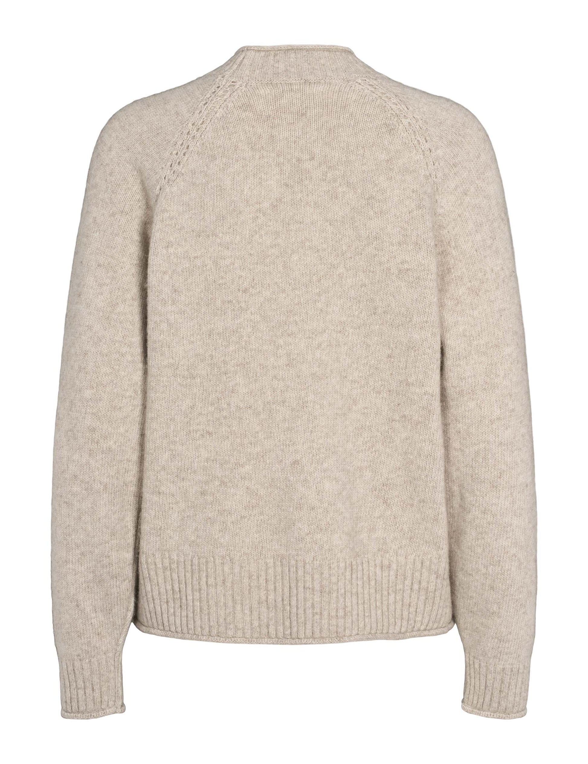 esmé studios - ESElida Raglan Knit Sand Melange - WERTE FREUNDE
