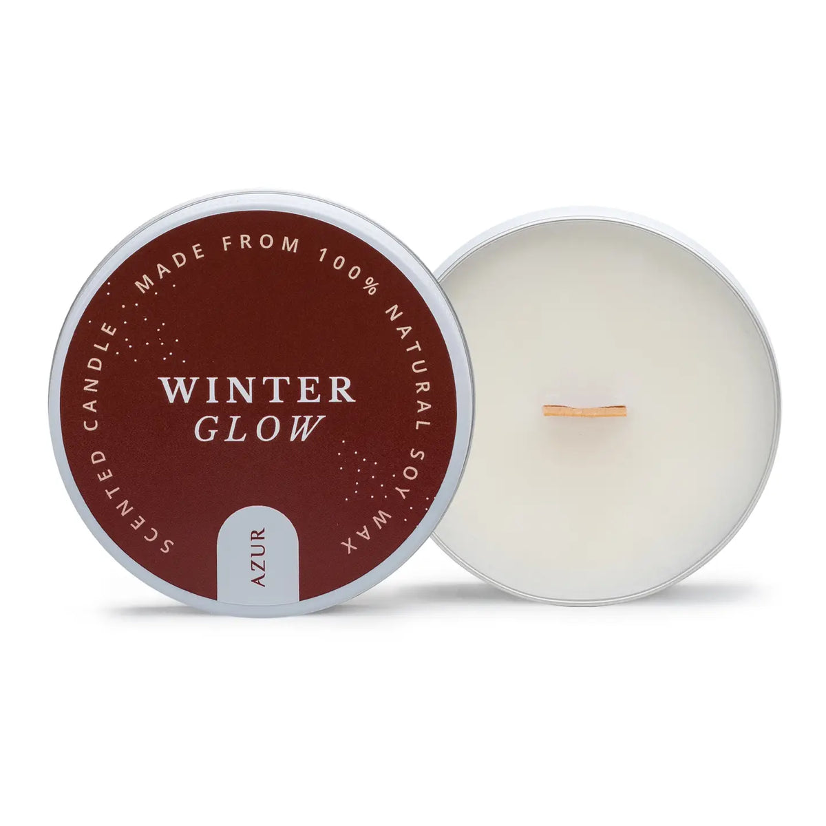 AZUR - WINTERGLANZ Duftkerze Dose 75ml