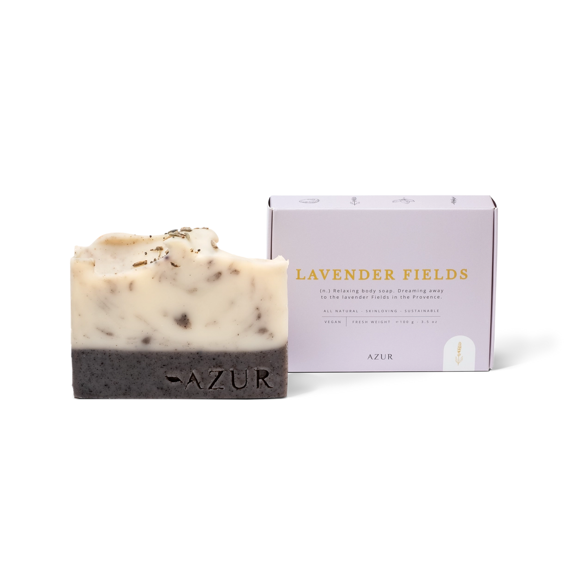 AZUR - LAVENDER FIELDS Körperseife 100g
