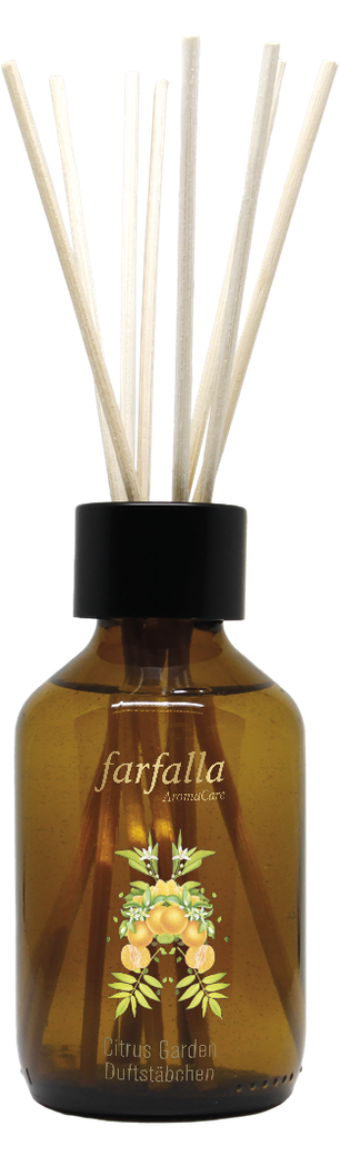 farfalla - Citrus Garden Duftstäbchen Aroma Ambiance Set 150 ml - WERTE FREUNDE