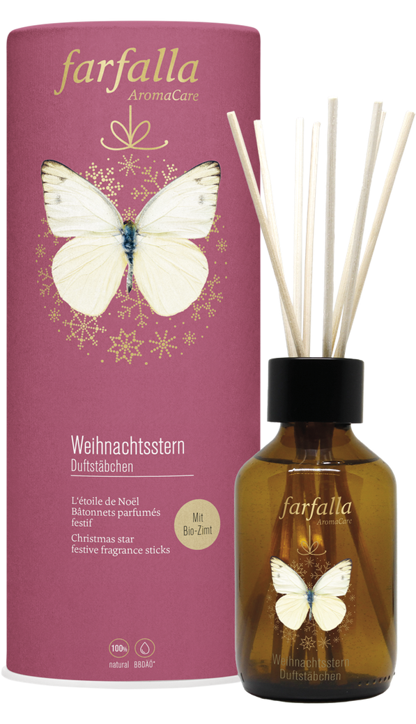farfalla - Weihnachtsstern Aroma-Airstick 150 ml - WERTE FREUNDE