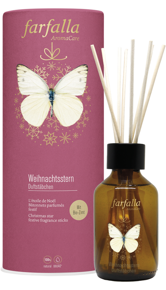 farfalla - Weihnachtsstern Aroma-Airstick 150 ml - WERTE FREUNDE