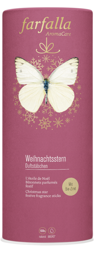 farfalla - Weihnachtsstern Aroma-Airstick 150 ml - WERTE FREUNDE