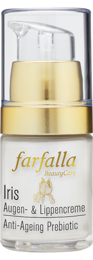 farfalla - Iris Anti-Ageing Prebiotic, Augen- & Lippencreme 15 ml - WERTE FREUNDE