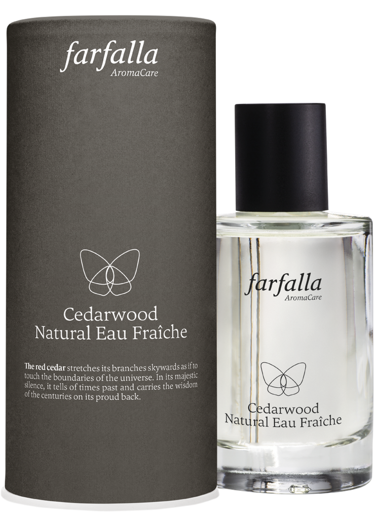 farfalla - Eau Fraiche Cedarwood 100 ml - WERTE FREUNDE