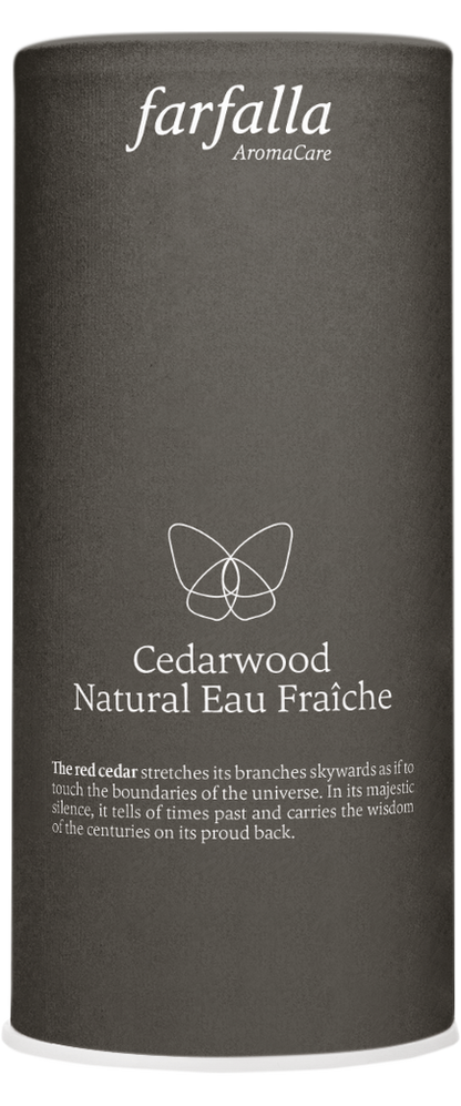 farfalla - Eau Fraiche Cedarwood 100 ml - WERTE FREUNDE