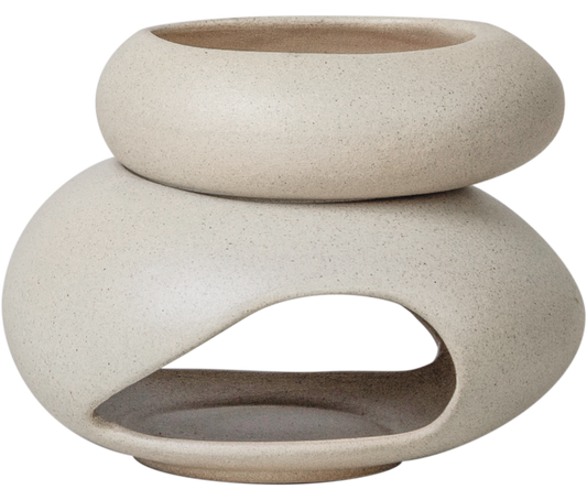 farfalla - Duftlampe Kyoto beige 1 Stk. - WERTE FREUNDE