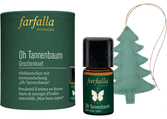 farfalla - Geschenkset Oh Tannenbaum 5 ml - WERTE FREUNDE