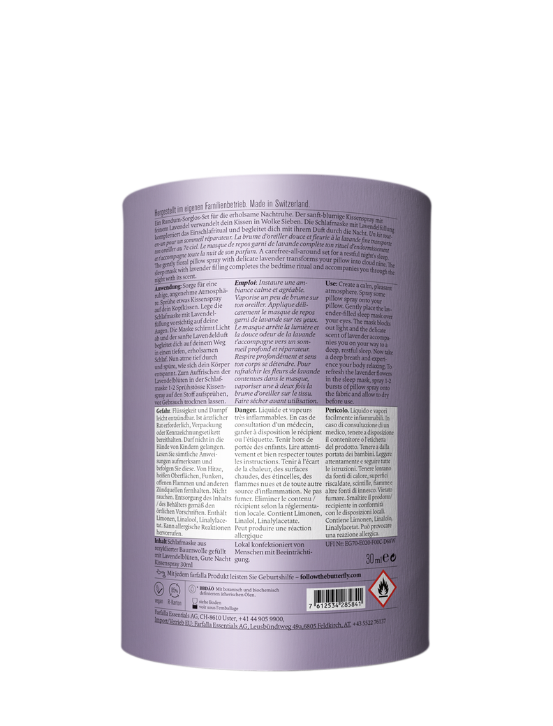 farfalla - Lavender Nights Aroma-Duftset 30 ml - WERTE FREUNDE