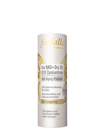 farfalla - Iris NAD+ Dry Oil Q10 Concentrate 15ml - WERTE FREUNDE