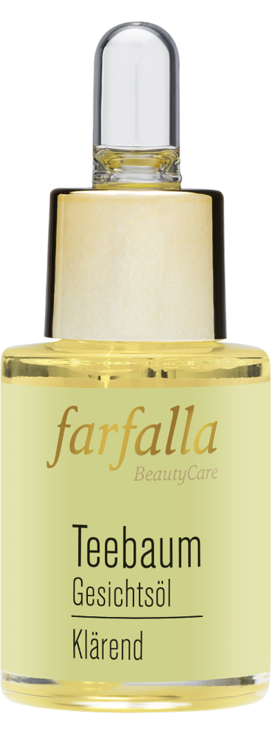 farfalla - Teebaum Gesichtsöl 15 ml - WERTE FREUNDE