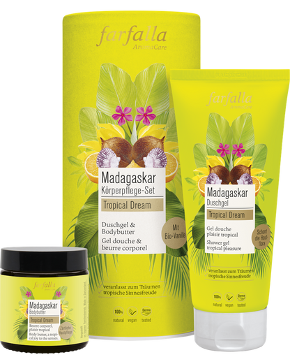 farfalla - Madagaskar Körperpflege-Set Tropical Dream 1 Stk. - WERTE FREUNDE