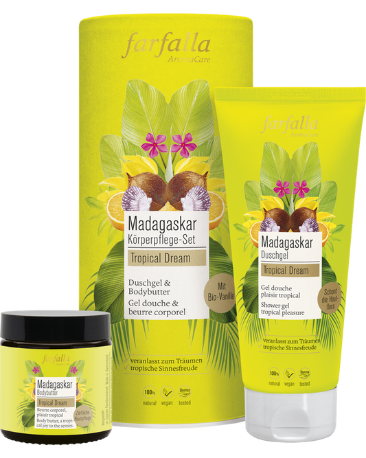 farfalla - Madagaskar Körperpflege-Set Tropical Dream 1 Stk. - WERTE FREUNDE