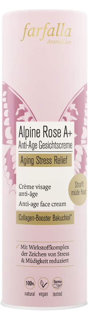 farfalla - Alpine Rose A+ Anti-Age Gesichtscreme 30 ml - WERTE FREUNDE