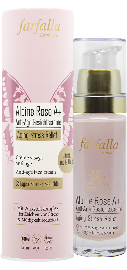 farfalla - Alpine Rose A+ Anti-Age Gesichtscreme 30 ml - WERTE FREUNDE