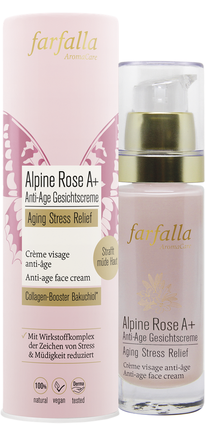 farfalla - Alpine Rose A+ Anti-Age Gesichtscreme 30 ml - WERTE FREUNDE