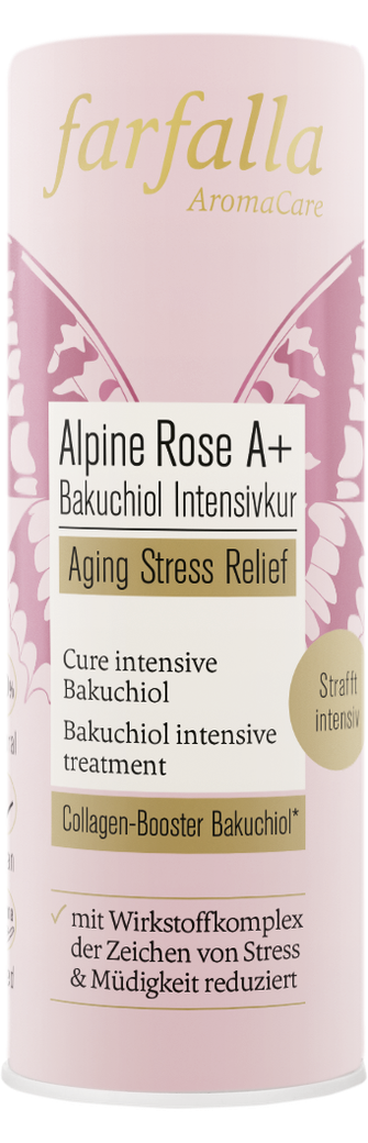 farfalla - Alpine Rose A+ Bakuchiol Intensivkur 15 ml - WERTE FREUNDE