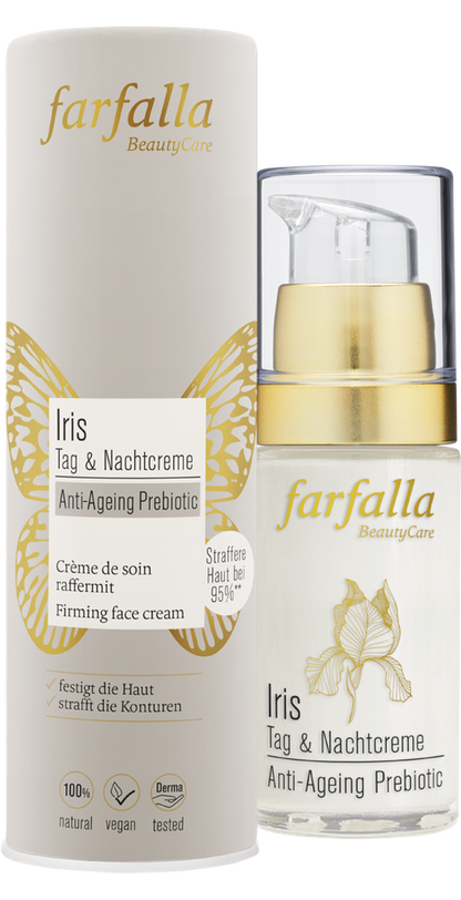 farfalla - Iris Anti-Ageing Prebiotic, Tag & Nachtcreme 30 ml - WERTE FREUNDE