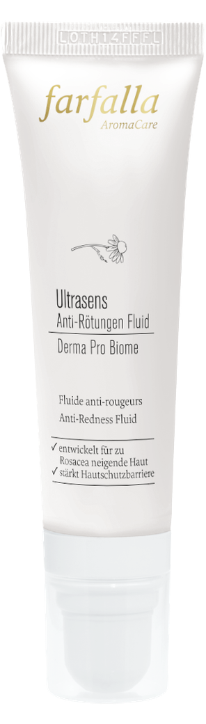 farfalla - Ultrasens Anti-Rötungen Fluid, Derma Pro Biome 30ml - WERTE FREUNDE