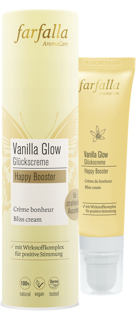 farfalla - Vanilla Glow Glückscreme Happy Booster 30 ml - WERTE FREUNDE
