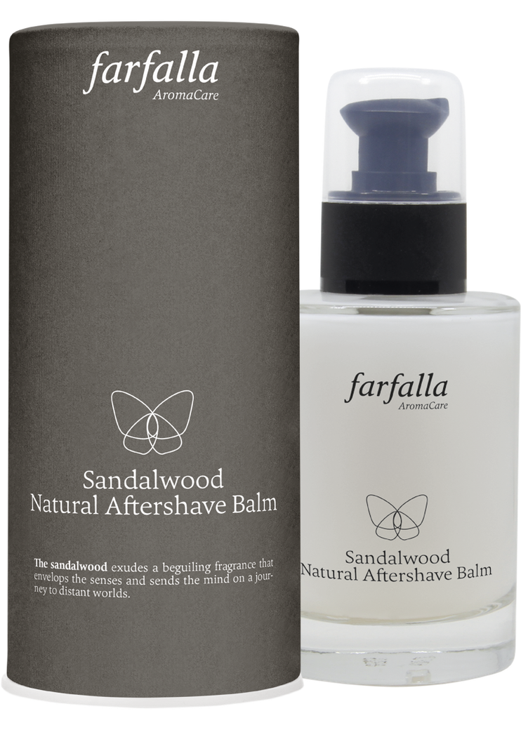 farfalla - Aftershave Balm Sandalwood 100 ml - WERTE FREUNDE