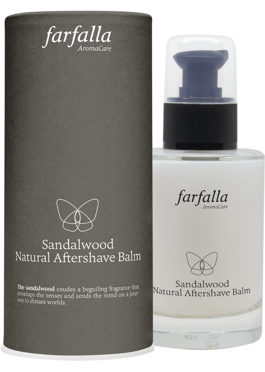 farfalla - Aftershave Balm Sandalwood 100 ml - WERTE FREUNDE
