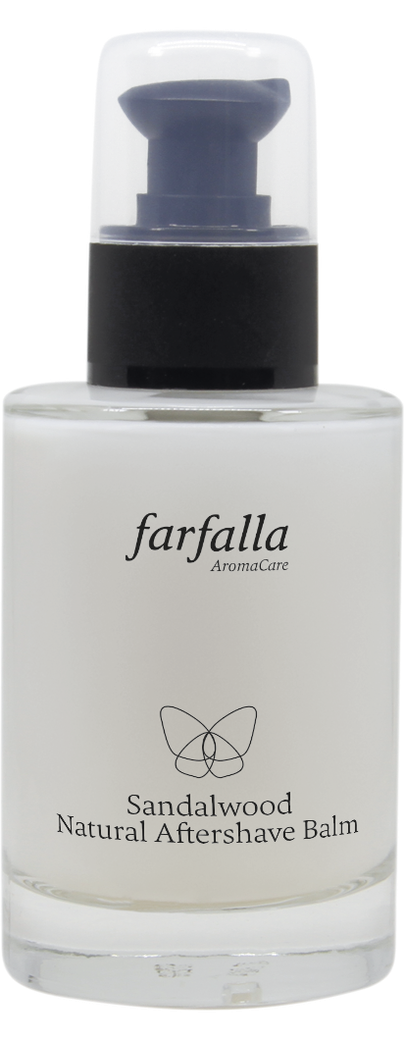 farfalla - Aftershave Balm Sandalwood 100 ml - WERTE FREUNDE