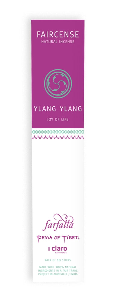 farfalla - Faircense Räucherstäbchen Ylang Ylang 1 Stk. - WERTE FREUNDE