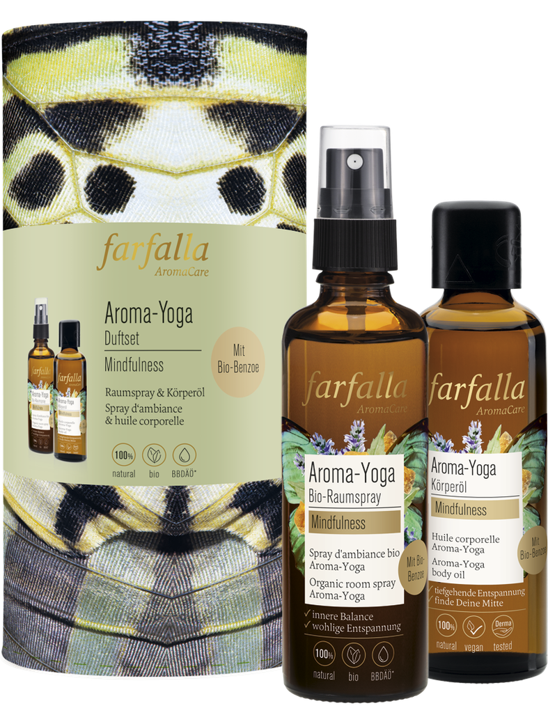 farfalla - Aroma-Yoga Duftset Mindfulness 1 Stk. - WERTE FREUNDE