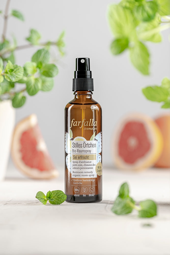 farfalla - Stilles Örtchen Bio-Raumspray Sei erfrischt 75 ml - WERTE FREUNDE