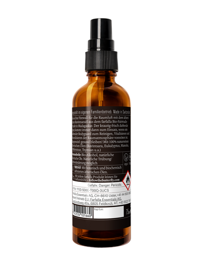 farfalla - Winterschutz Bio-Raumspray Bleib gesund 75ml - WERTE FREUNDE