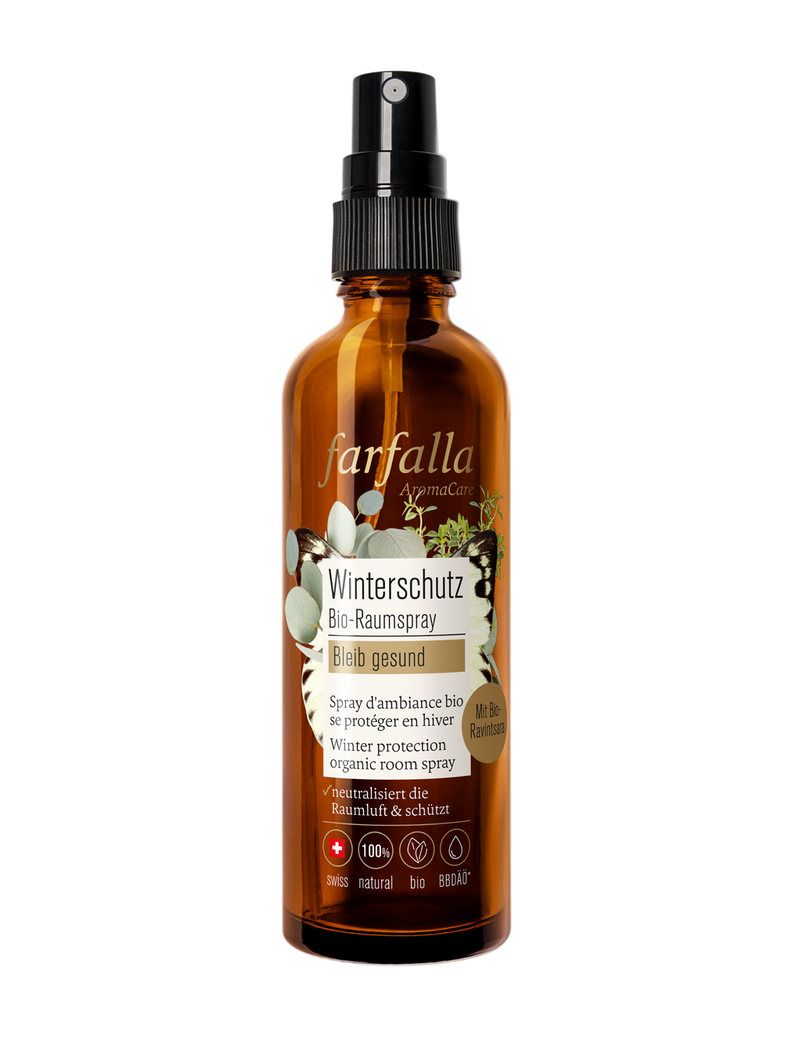 farfalla - Winterschutz Bio-Raumspray Bleib gesund 75ml - WERTE FREUNDE