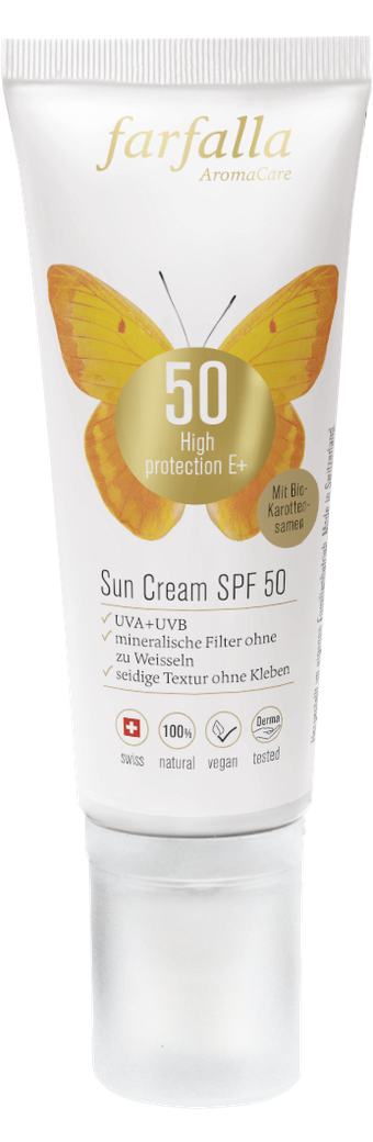 farfalla - High Protection E+ Sun Cream SPF 50 80 ml - WERTE FREUNDE