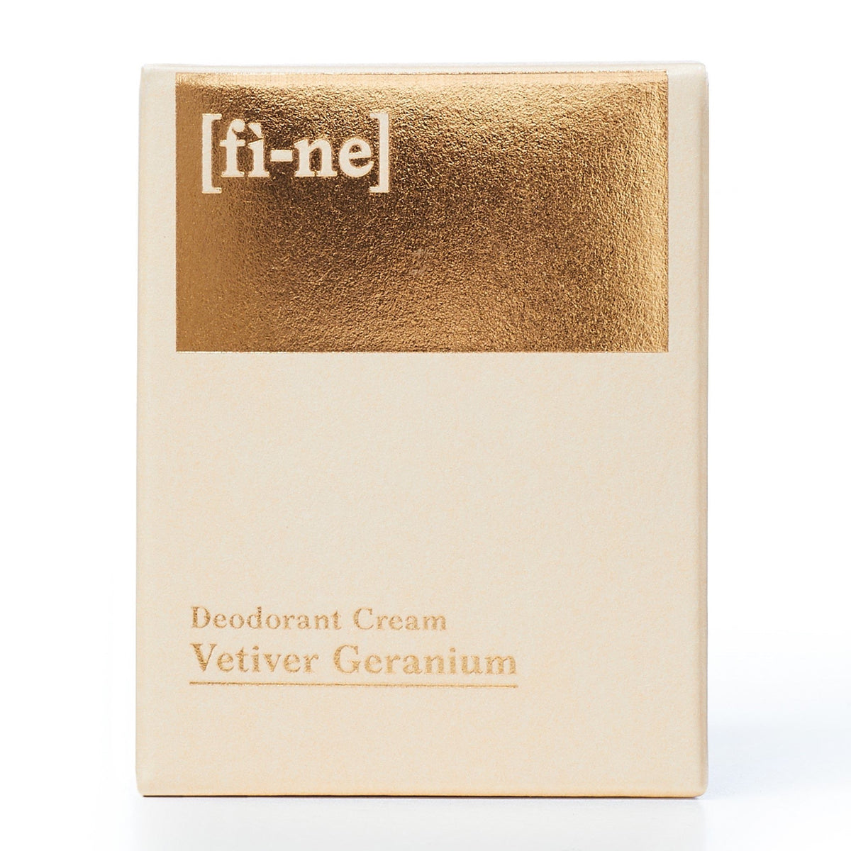FINE - Deodorant Vetiver Geranium 30 g - WERTE FREUNDE