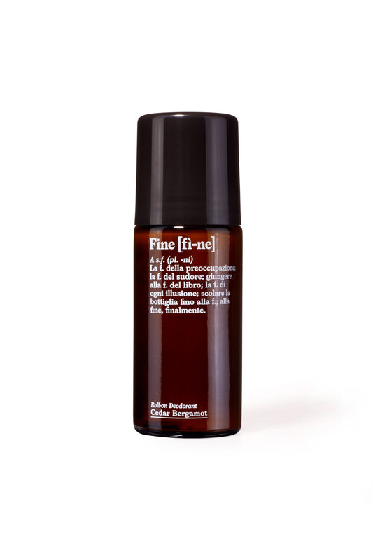 FINE - Deodorant Roll-On Cedar Bergamot 50ml - WERTE FREUNDE