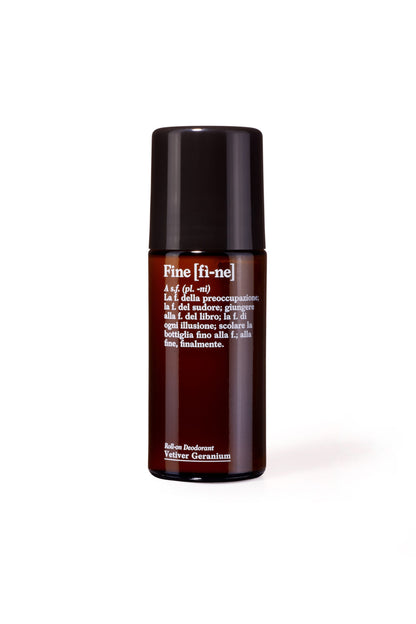 FINE - Deodorant Roll-On Vetiver Geranium 50ml - WERTE FREUNDE