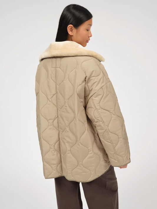 embassy - FINJA JACKET PALE OLIVE