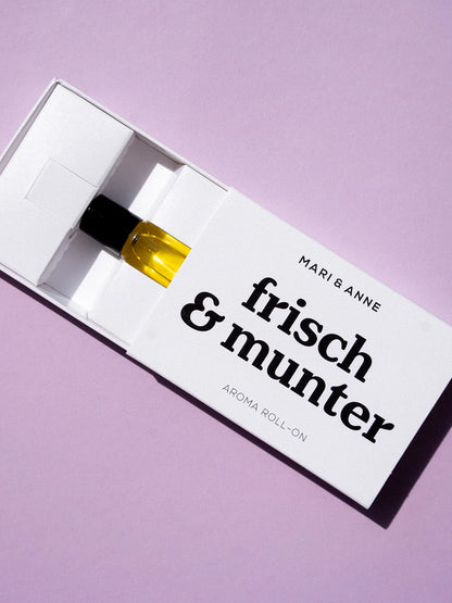 MARI & ANNE - Frisch+Munter Aroma Roll-On 3ml - WERTE FREUNDE