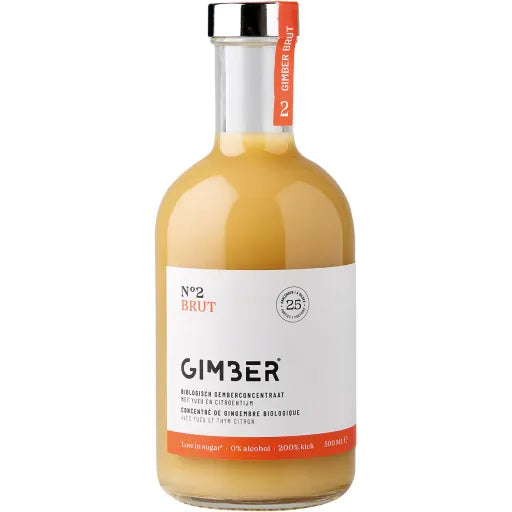 Gimber - Ingwerkonzentrat N°2 Brut 500ml - WERTE FREUNDE
